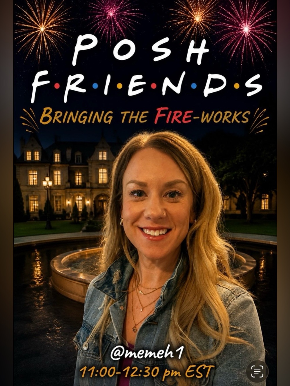 Unlisted Listing Posh Friends Bringing the Fireworks 🎆
